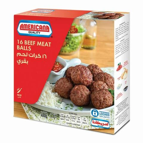 Americana beef Meatballs