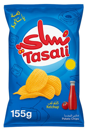 Tasali Ketchup Potato Chips 155g