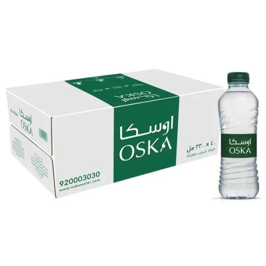 مياه أوسكا النقية 330 مل × 40 عبوة