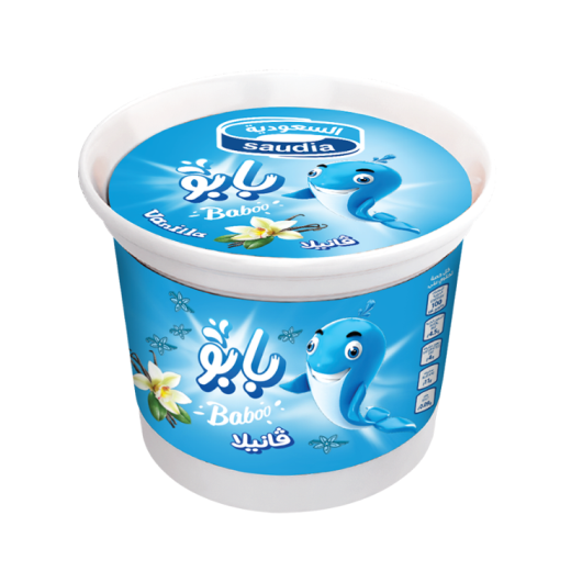 Saudia Babo Vanilla Ice Cream Cup