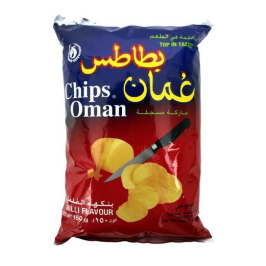 Oman Chilli Flavour Chips 150g