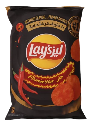رقائق بطاطس ليز حارة جدًا 155 جم