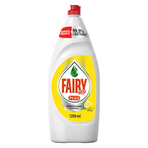 Fairy Lemon Dishwashing Liquid Soap 1.25L