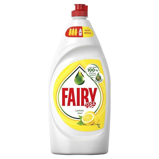 Fairy Lemon Dishwashing Liquid Soap 1 L